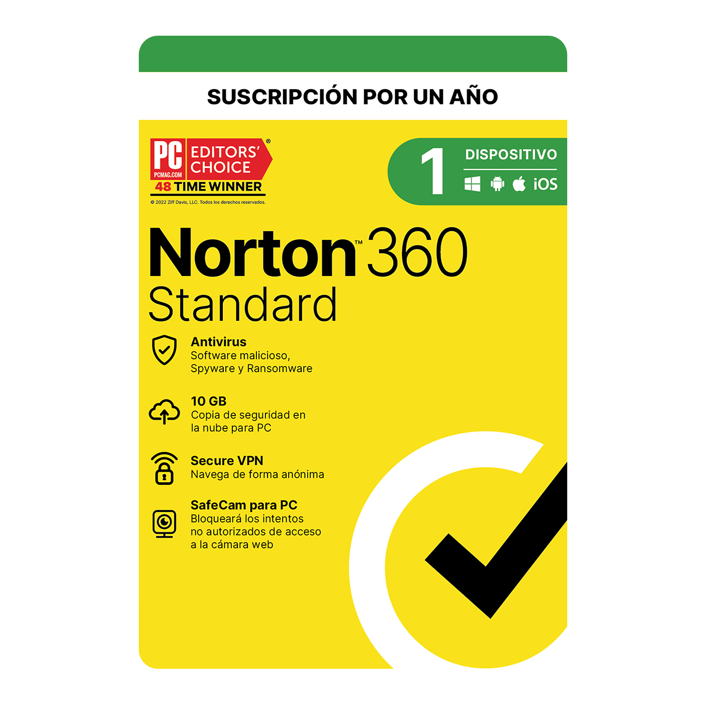 Norton 360 Standard 1 Dispositivo 1 Año
